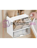 Шкаф органайзер с чекмедже за съхранение на козметика за банята